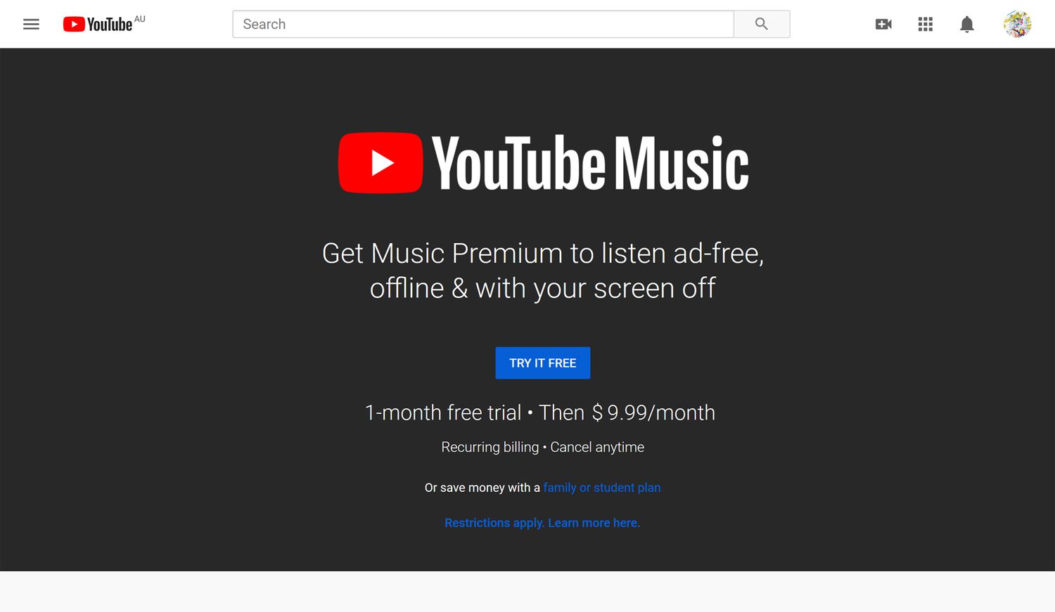 Is YouTube Music Down ?