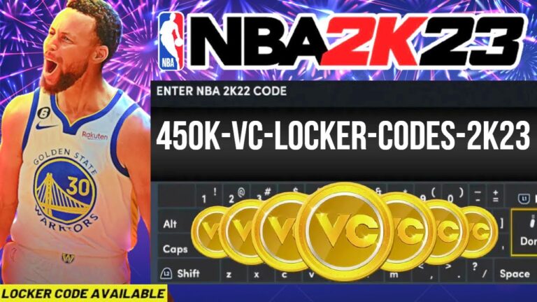 NBA 2k23 Locker Codes